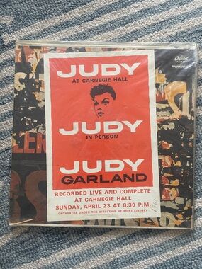 3/$50 Judy Garland 'Judy at Carnegie Hall' Live Double Album 1961